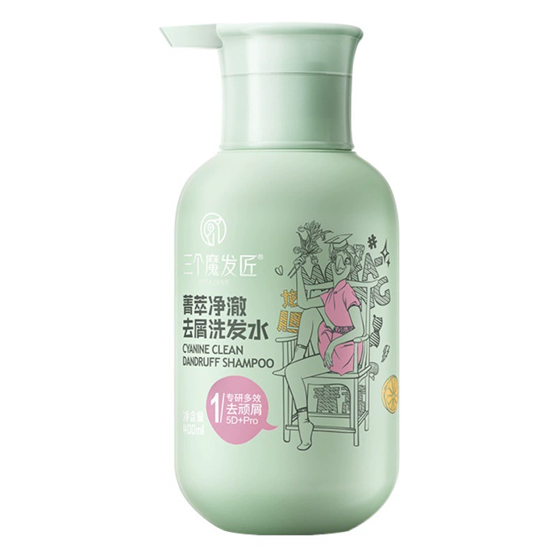 Three Magic Hair Craftsman Jing Cui Шампунь против перхоти Шампунь для контроля жирности и удаления клещей Увлажнение волос, уход за волосами и уход за волосами в наличии