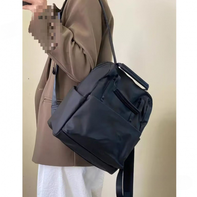 防水尼龙布双肩包新款潮旅行背包时尚百搭手提轻便通勤书包女透气|undefined