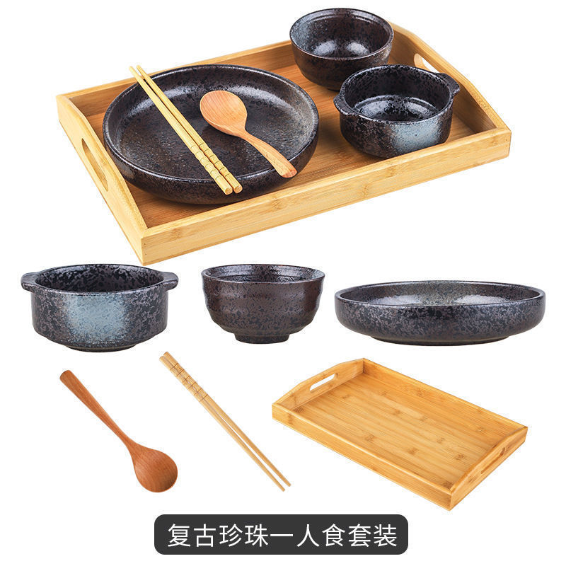 和風定食食器、朝食脂肪低減分割プレート、産後食器セット、一人用食事プレート|undefined