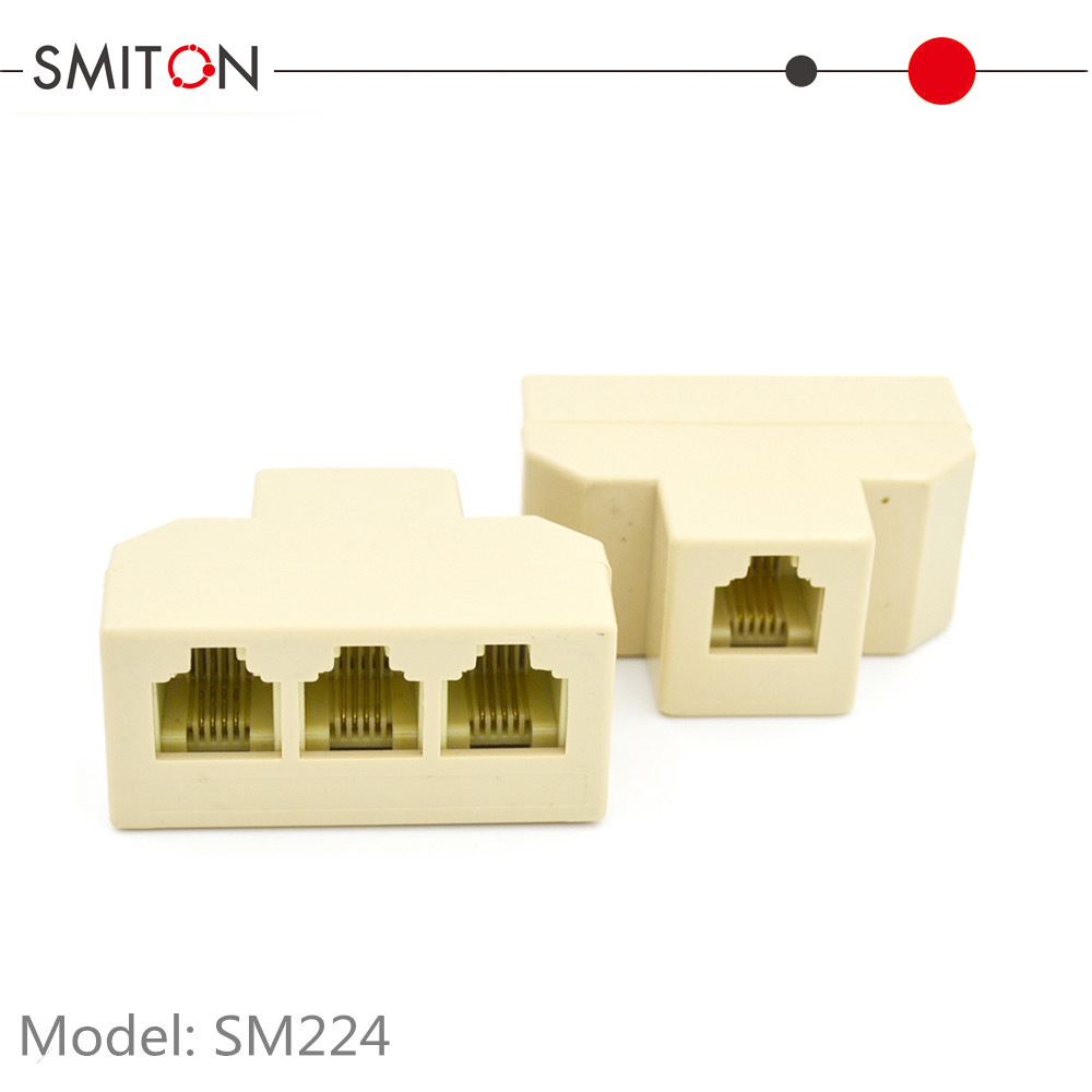 供应电话分线盒，转换头，一分三插座