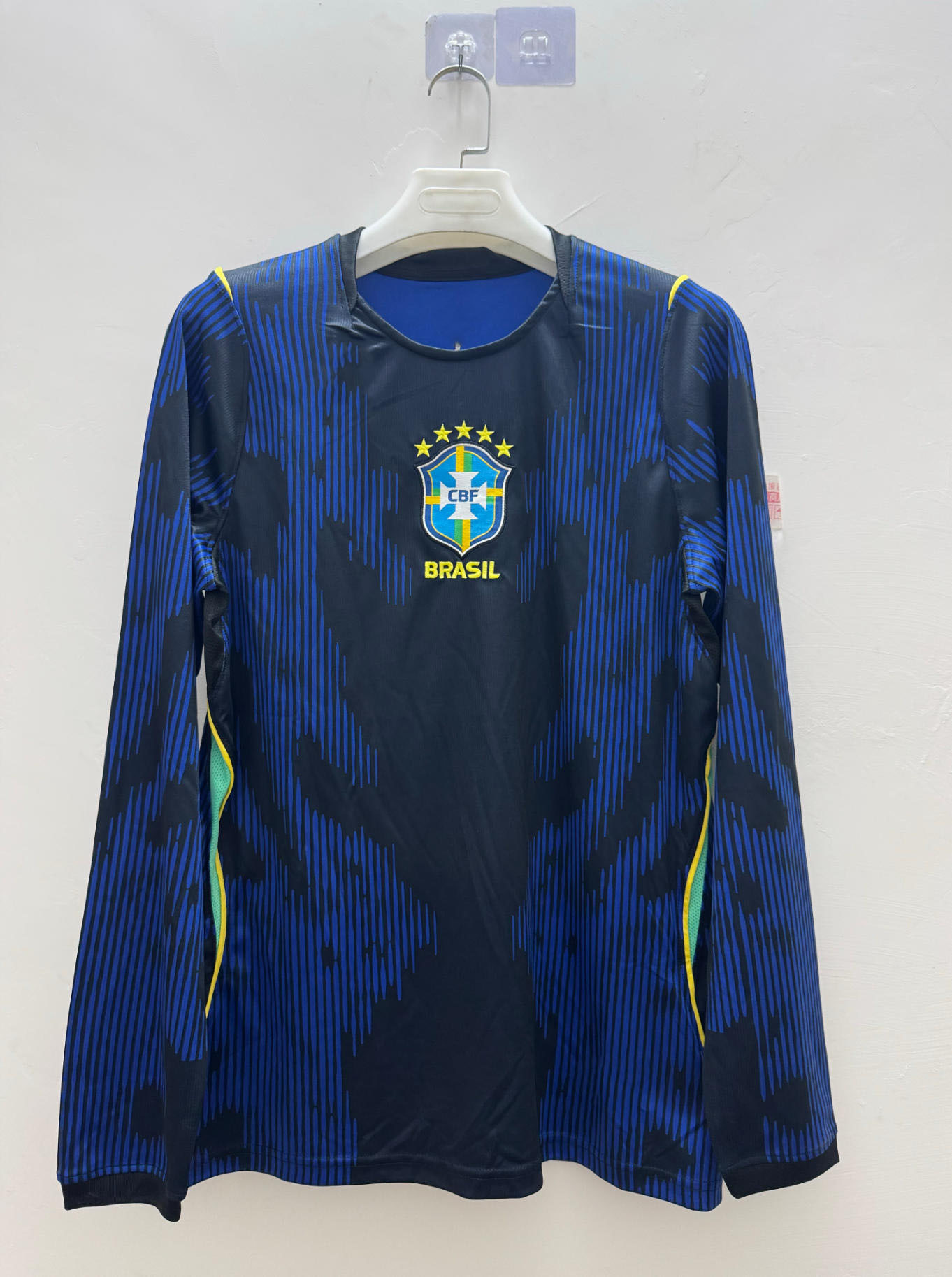 Nueva camiseta de fútbol de mangas largas de Argentina Real Madrid Barça de Alemania, la misma camiseta de venta directa suelta transpirable image 35