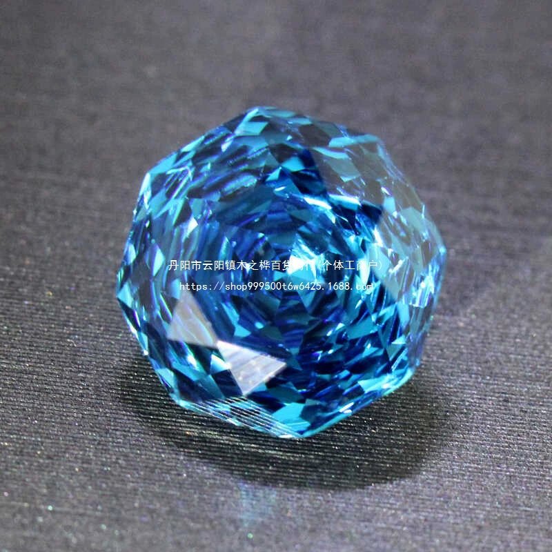 Высокоточная огранка кольца с сапфиром в форме коровьей глазури, ювелирное украшение в форме розы Родоса, подарочное кольцо, ожерелье, ярко-синий цвет