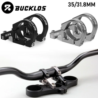 BUCKLOS 双肩速降把立山地车前叉立管软尾铝合金高强度分体把立