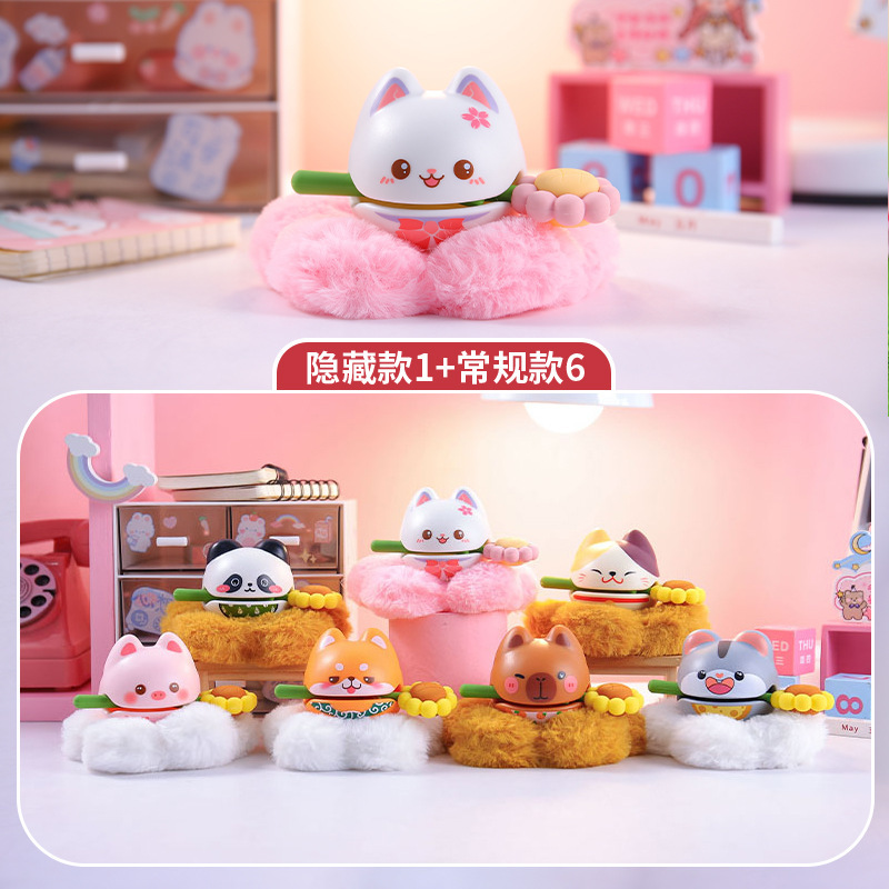 三小毛(Samuel)miniの小さな動物のぬいぐるみ
