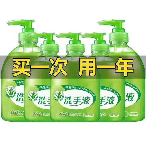 Aloe Vera Fragrance Hand Soap 500g, Fragrant Type, Antibacterial Disinfectant, Moisturizing, Push-top Bottle, Children's Household Family Pack, Wholesale