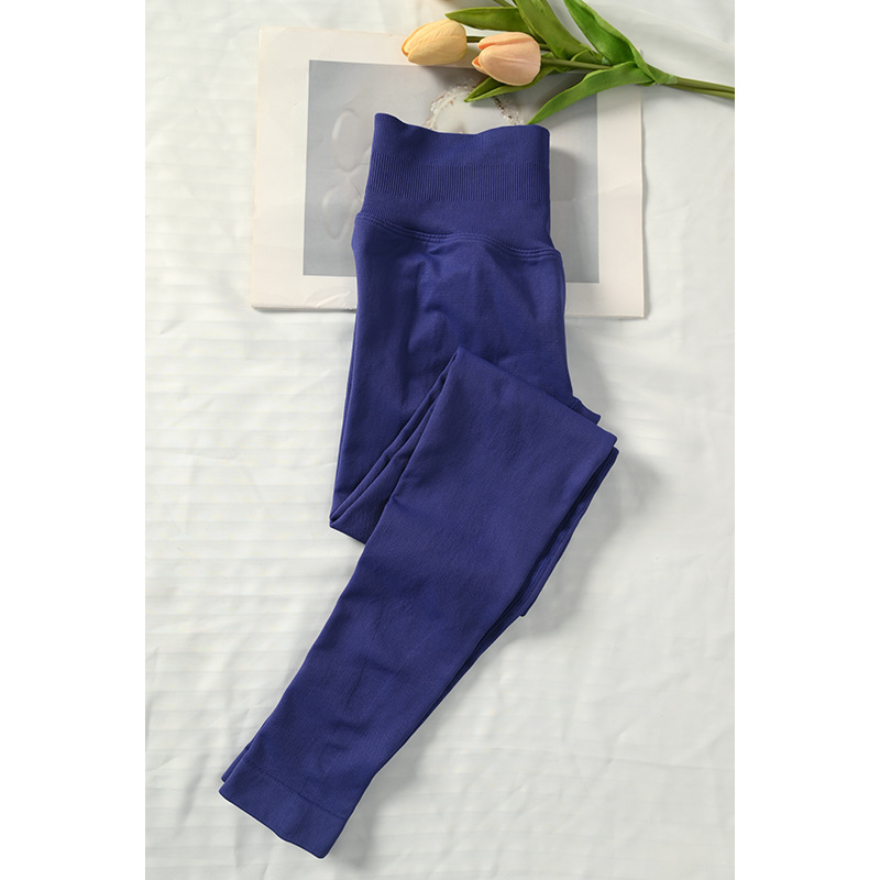 DF mismo estilo pantalones de yoga sin costuras mate leggings para correr de secado rápido pantalones de yoga roscados pantalones de chándal de verano mujeres