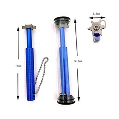 Golf Swing Cleaning Knife / Hex Drain Scraper / Cleaning Knife / Slot Planer Tool - 5 Color Options