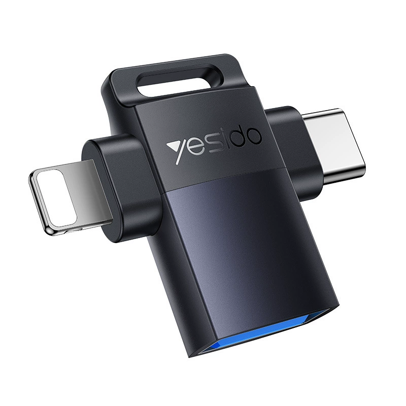 Адаптер YWsidot интерфейс Контрактная передача USB к типу-C кабель данных Применимо к OTG адаптер Apple