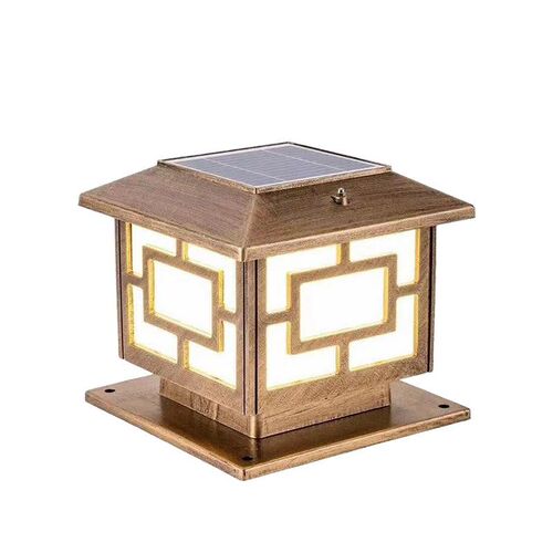 Solar street lamp outdoor courtyard lamp outdoor lighting column head lamp city power pole lamp community garden landscape lamp wholesale