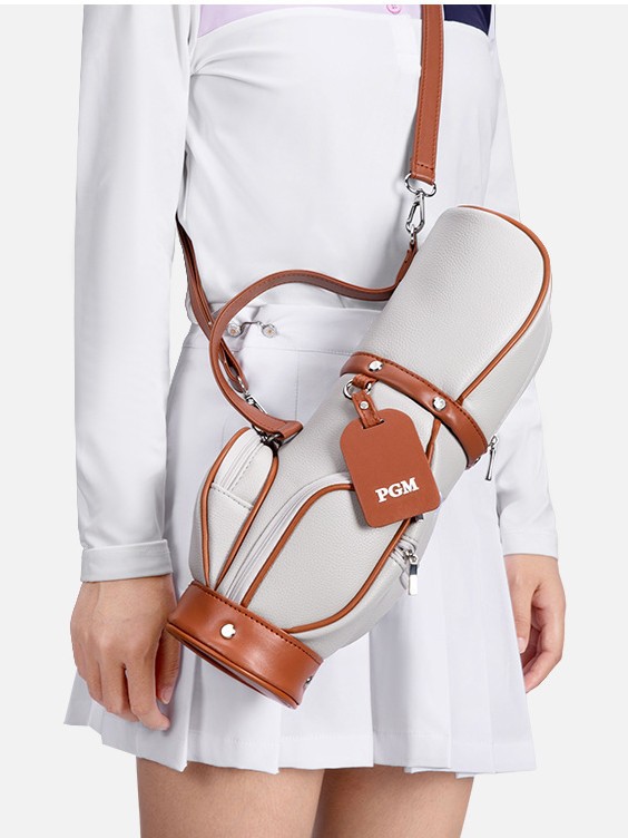 PGM Golf crossbody mini bolsa de bolas de las mujeres bolsa de almacenamiento de bolso ultra-ligero portátil lindo bolsa de mensajero