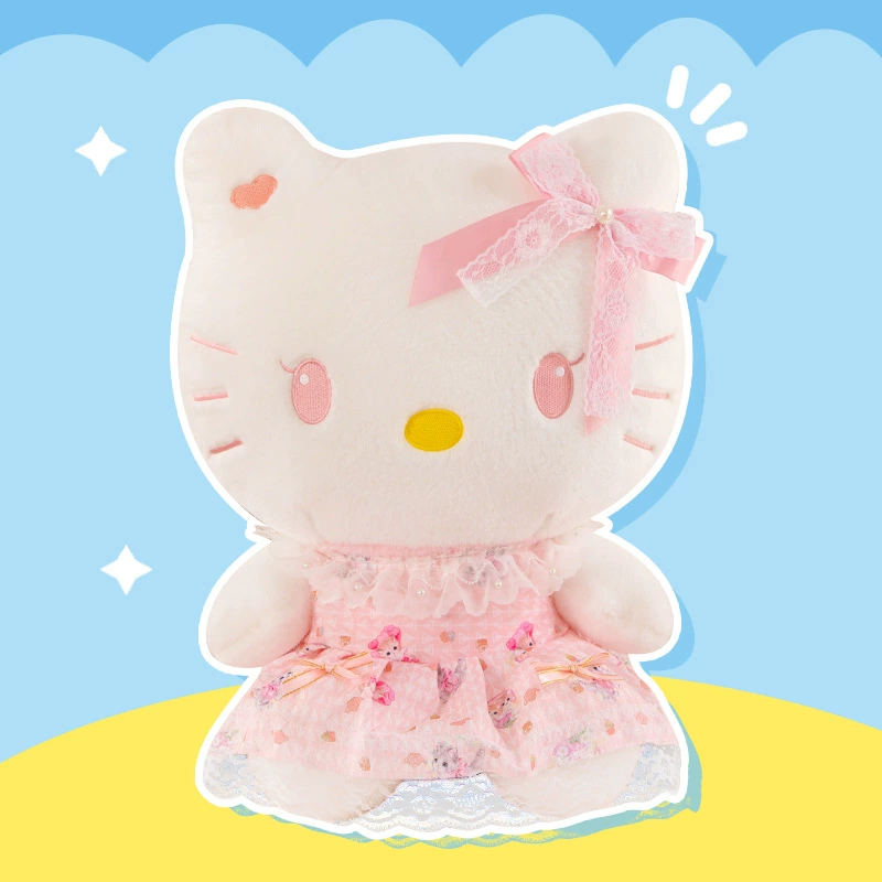 Hello Kitty, милая кукла принцессы, плюшевая игрушка, новая коллекция, подарок на день рождения