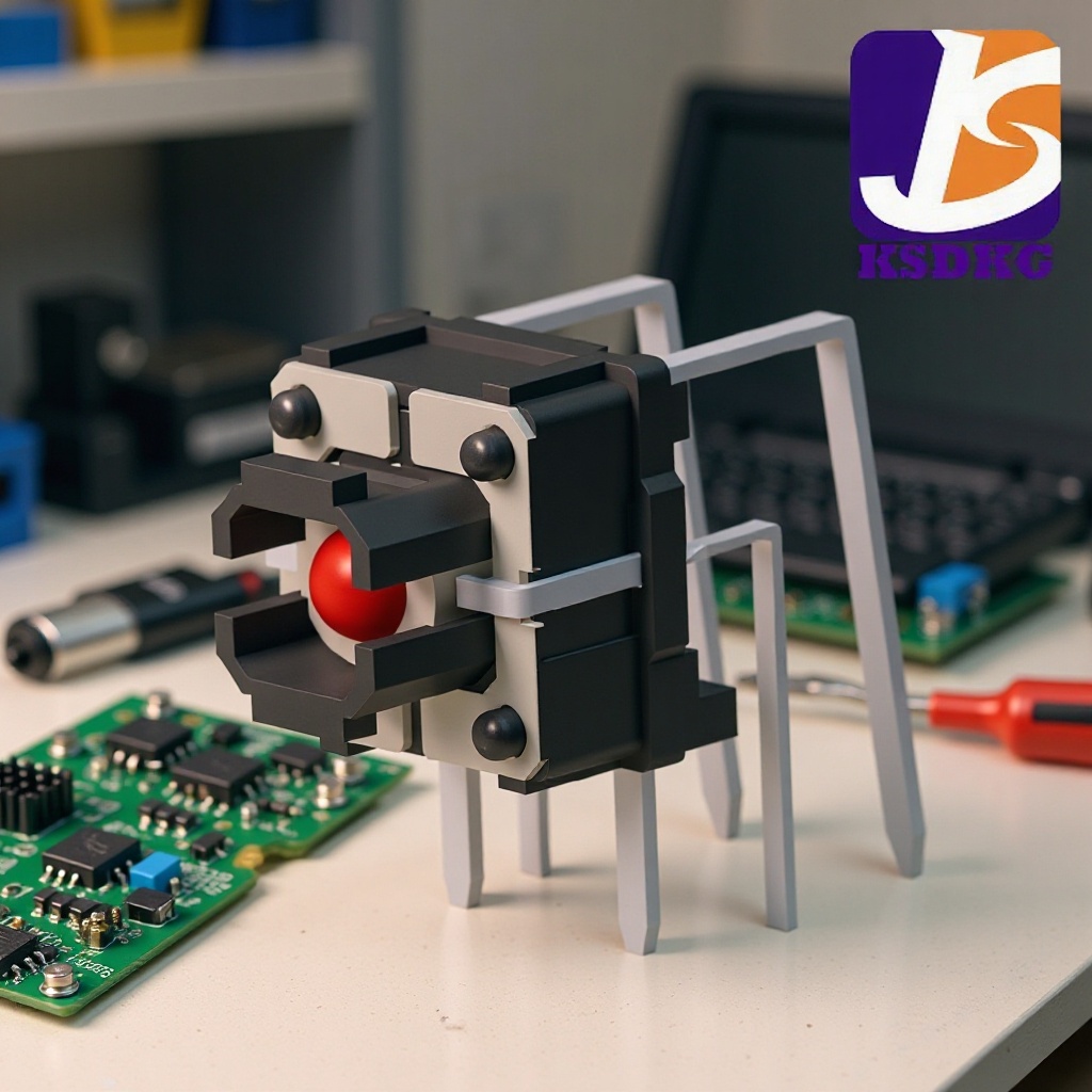 轻触开关带灯90度 批发侧按式带灯按键开关 批发按钮开关带灯侧按