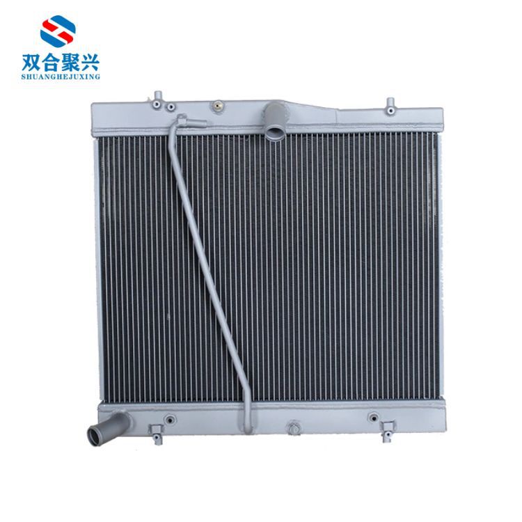 口琴式板翅式换热器散热器汽车改装水箱设备叉车水箱