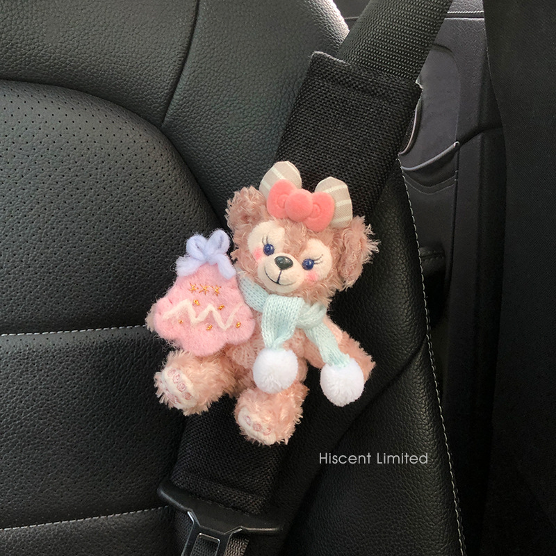 Funda Protectora de Felpa para Cinturón de Seguridad de Auto Decorativa