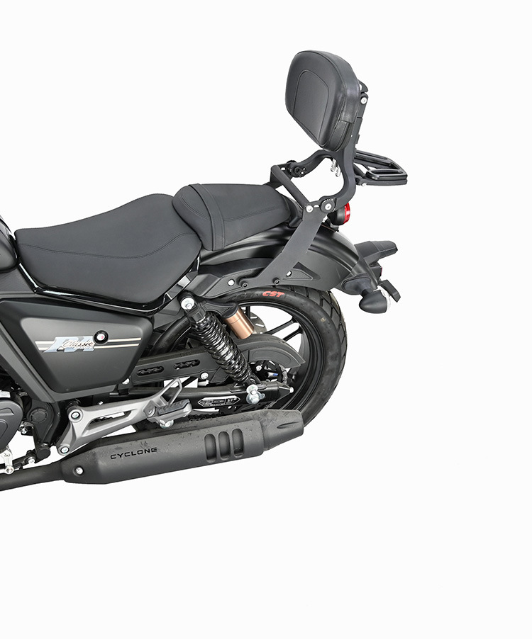 Muscle car Wolf applicable to saikelon RA401 multi-function folding backrest adjustable backrest modified tail shelf tail