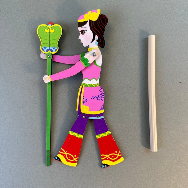 包邮新款木影戏人偶单手皮影戏西游记玩具 童年怀旧木偶礼物 玩具|undefined