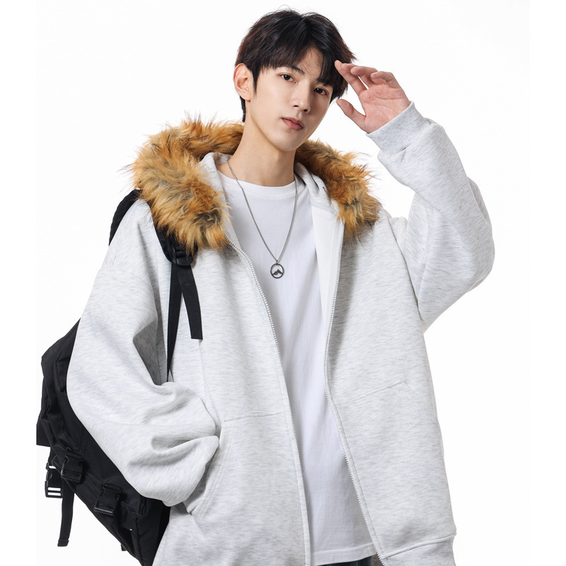 2026 New Stand-Up Collar Sweatshirt with Custom Logo for Spring and Autumn, Suitable for Companies, 4S Stores, Group Cultural Shirts, Workwear, and Jackets