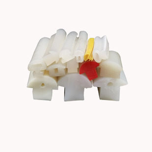 Mushroom head silicone dense strip card slot type silicone strip oven high temperature resistant sealing strip T-shaped strip