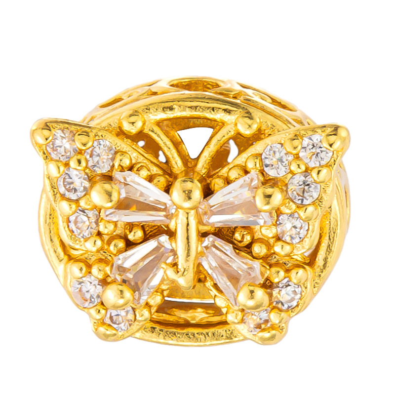 Douyin Venta caliente Colgante de microincrustaciones de cobre chapado al por mayor Cientos de colgantes de cobre opcionales a su gusto, fábrica de origen al por mayor sin cadena