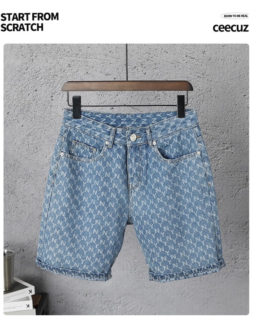 Men's Clothing Men's Style Lightweight Summer Shorts Trendy Versatile Luxury Straight Leg Five Point Pants For Formal & Casual_mkmklike.com