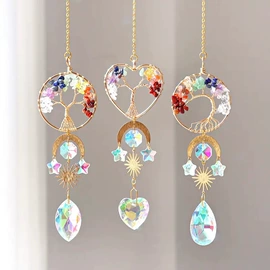 水晶工艺品;风铃;钥匙扣及钥匙扣配件