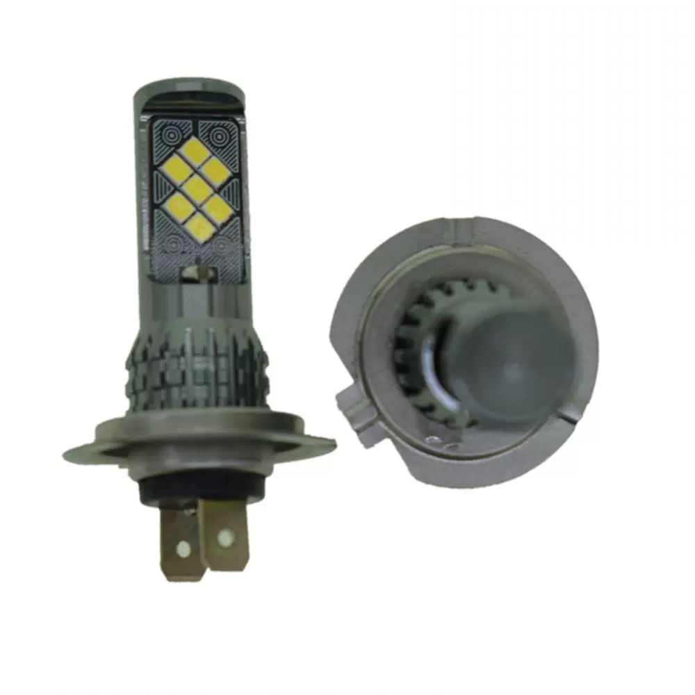 生产供应 H7 2835 14SMD高亮 LED雾灯 汽车前照 灯宽压 DC12V-36V