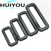 现货20~38mm箱包调节织带扣 塑料长方扣 塑料连接扣 两档口字扣