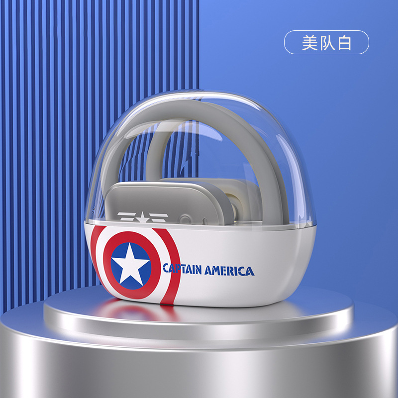 ディズニーディズニー新品正規品いちご熊耳掛け式漫威クロスボーダーギフトスポーツワイヤレスbluetoothイヤホン|undefined