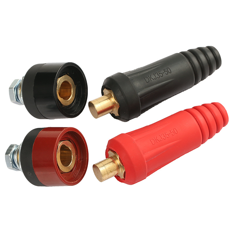 Conector europeo tipo enchufe soldador, modelo 10-25-35-50-70, venta directa de fábrica image 4