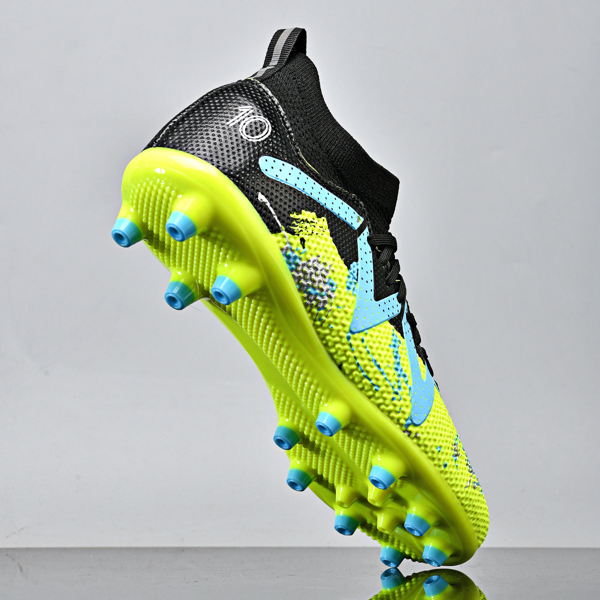 ShoeGlobe Scarpe da calcio transfrontaliere AG lunghe TF con punte rotte alte per uomo e donna, vendita diretta all'ingrosso_voghion.com