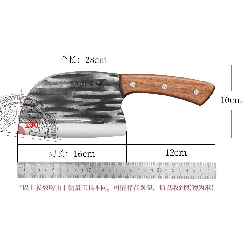 Jinda Rimei cortador afilado forjado a mano regalo cortar cuchillo de cocina cuchillo de cocina de dos usos cocinero