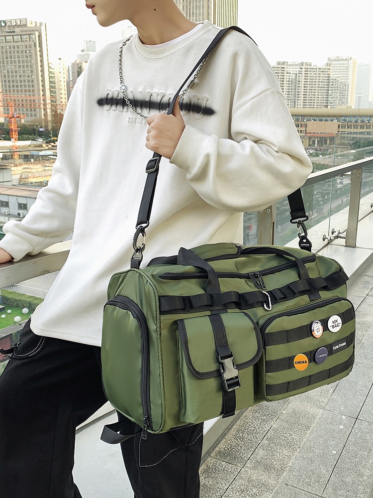 Bolsa de viaje bolsa de fitness de gran capacidad bolsa de entrenamiento deportivo para mujer mochila portátil multifuncional bolsa de almacenamiento de equipaje de corta distancia