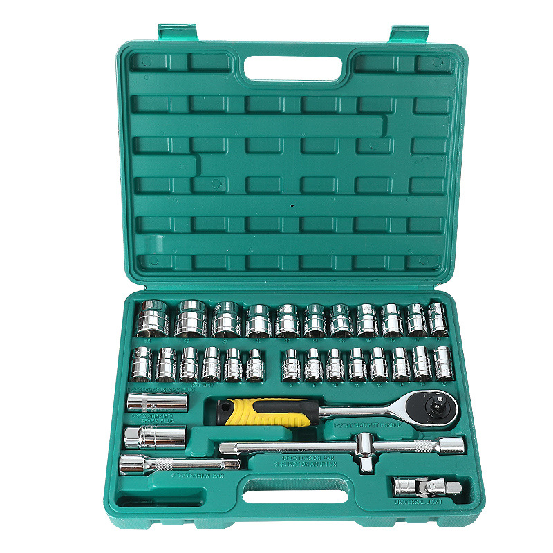 Las ventas de la fábrica de La Manga combinación herramienta de reparación de máquinas domésticas manga set hardware herramienta 32 unidades manga