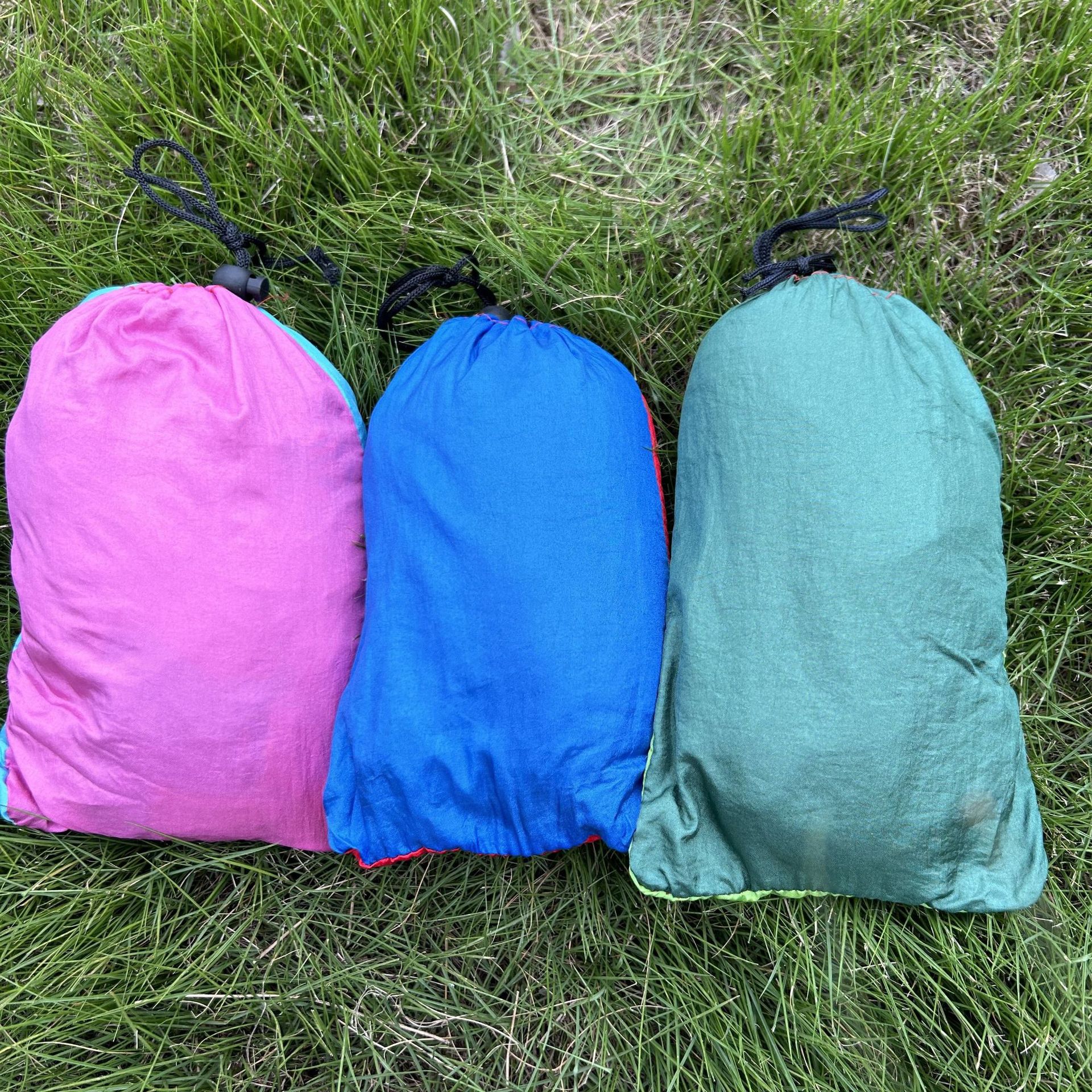 [Fuhua] fábrica al por mayor doble paracaídas hamaca 210T nylon paraguas tela hamaca