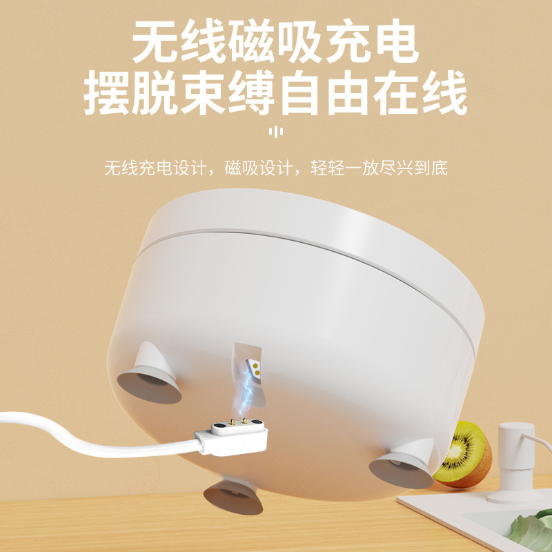 跨境家用无线食材净化机水果蔬菜海鲜肉类清洗器果蔬自旋转清洗机|undefined