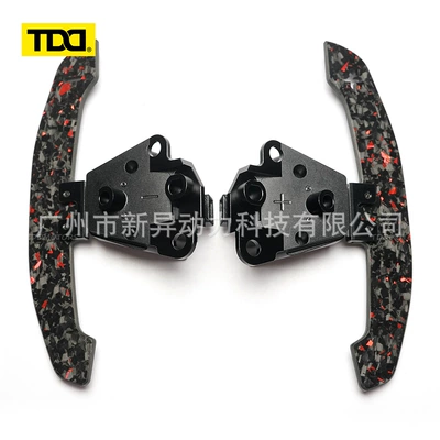 Real carbon fiber magnetic shift paddles are suitable for Toyota 86, Subaru BRZ, Lexus IS, NX, RC (Steering wheel) - 1