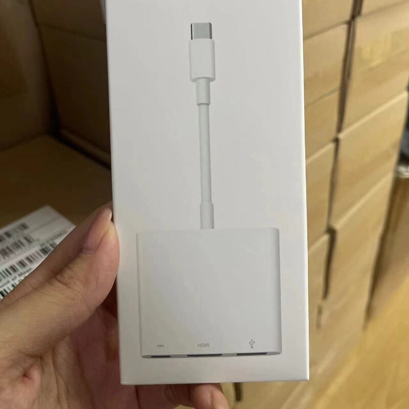 Applicable to Apple original USB-C digital audio and video HDMI multi-port converter U disk camera audio and video Applicable to Apple original USB-C digital audio and video HDMI multi-port converter U disk camera audio and video