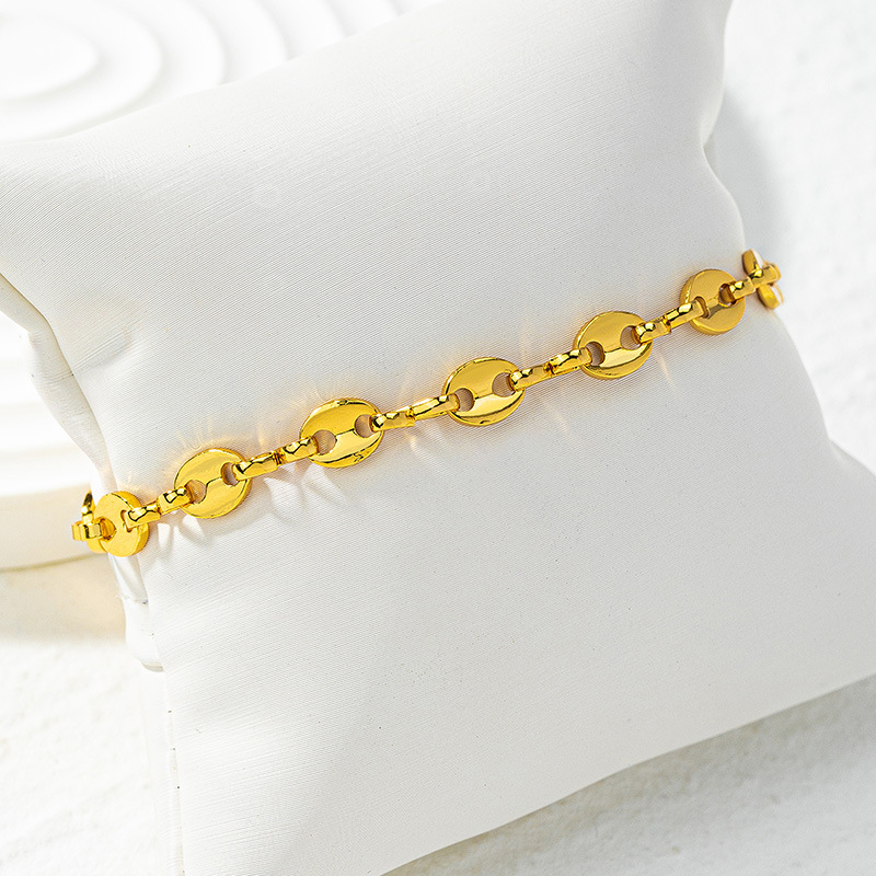 Copper design fashionable universal elegant brand retro bracelet