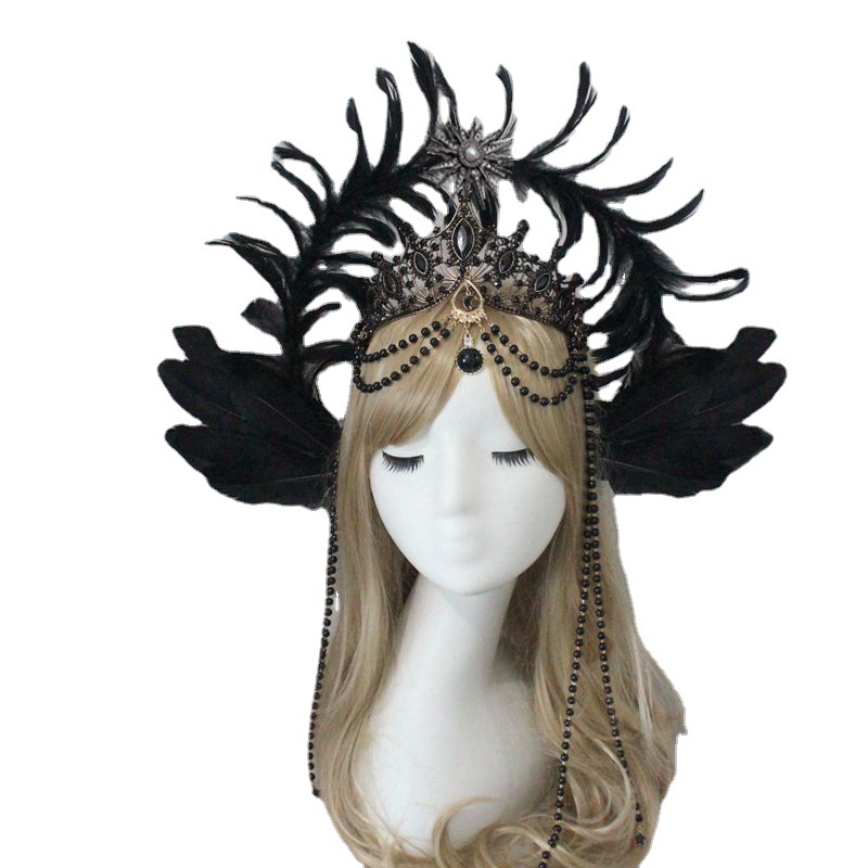 Diy hecho a mano apertura Lolita corona material paquete hecho a mano foto gótico retro joyería combinación Accesorios