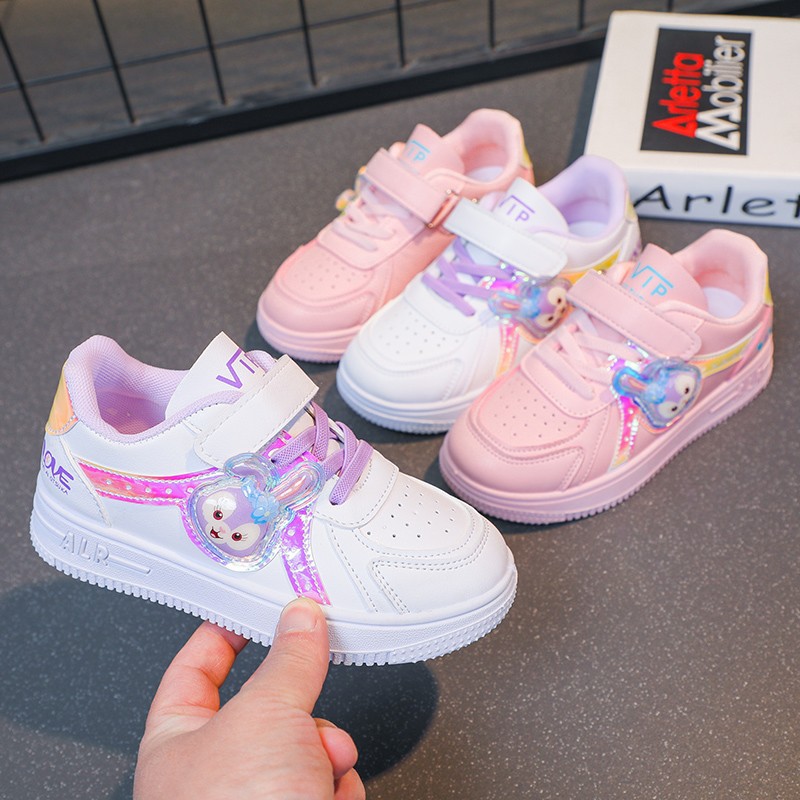 Demi-season sneakers platform for leisure
