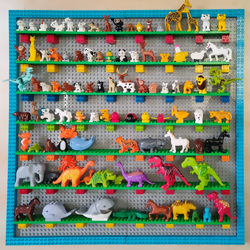 Игрушка, пластиковый конструктор для детского сада, овечка