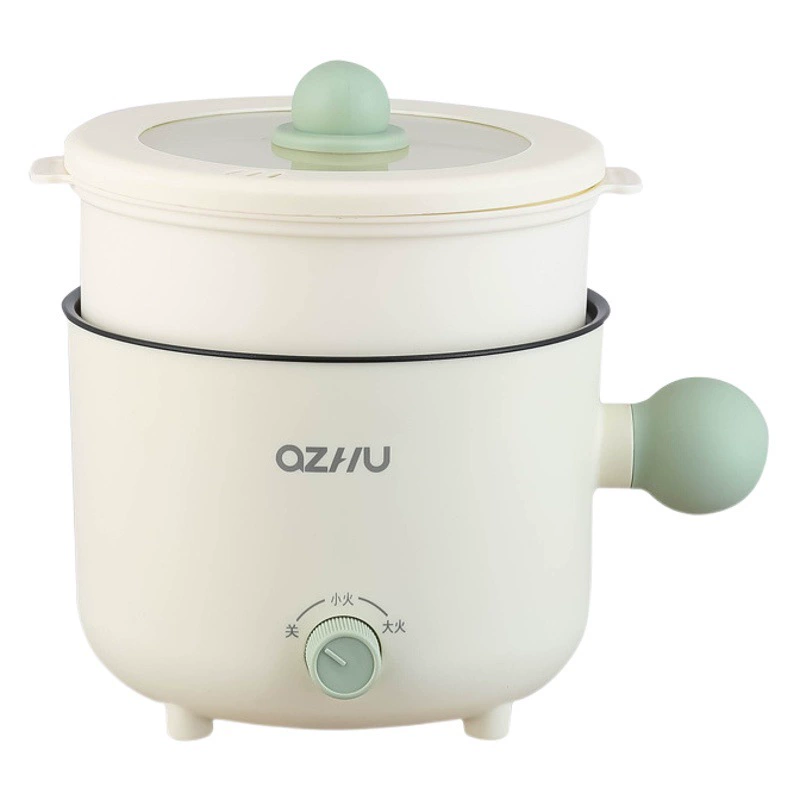 Электрическая кастрюля для одного человека, многофункциональная домашняя общежития, маленькая студенческая маленькая электрическая кастрюля, кастрюля с антипригарным покрытием, подарочная кастрюля с подогревом лапши