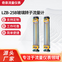 LZB-25B玻璃转子流量计 空气气体液体不锈钢型玻璃转子流量计