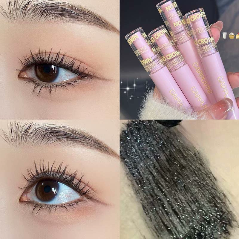 Lengthening curling mascara for eyelashes, base makeup primer, natural volume