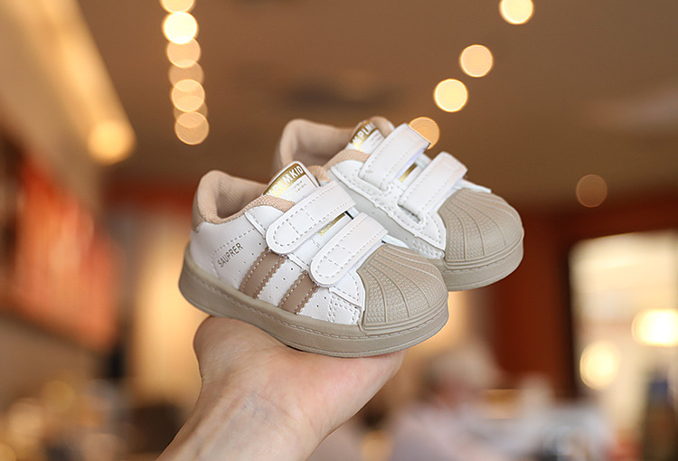 Pantofi sport pentru copii, primăvara și toamna 2024, la modă nouă, cu cap de coajă, pentru bebeluși, pentru băieți și fete, sporturi de alergare_voghion.com