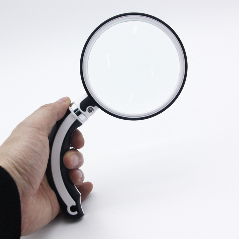 Rubber folding rotating handheld reading