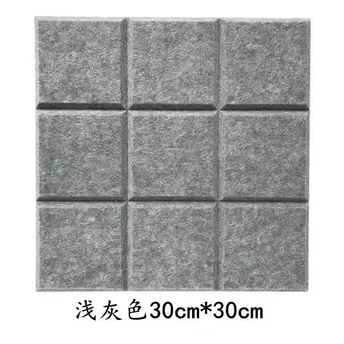 Tablero de fieltro de lana de cuadrícula de nueve cuadrados de forma especial, tablero de mensajes de jardín de infantes, foto de pantalla, pared de fondo, pegatinas de pared de color de cuadrícula pequeña nórdica