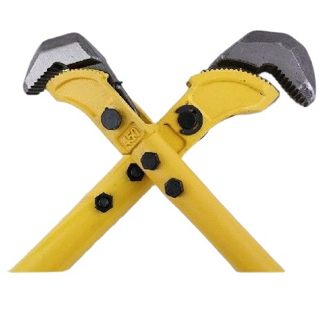 Alicates de tubería rápida llave de acero alicates de tubería de agua llave multifuncional hilo recto pesado herramienta universal llave