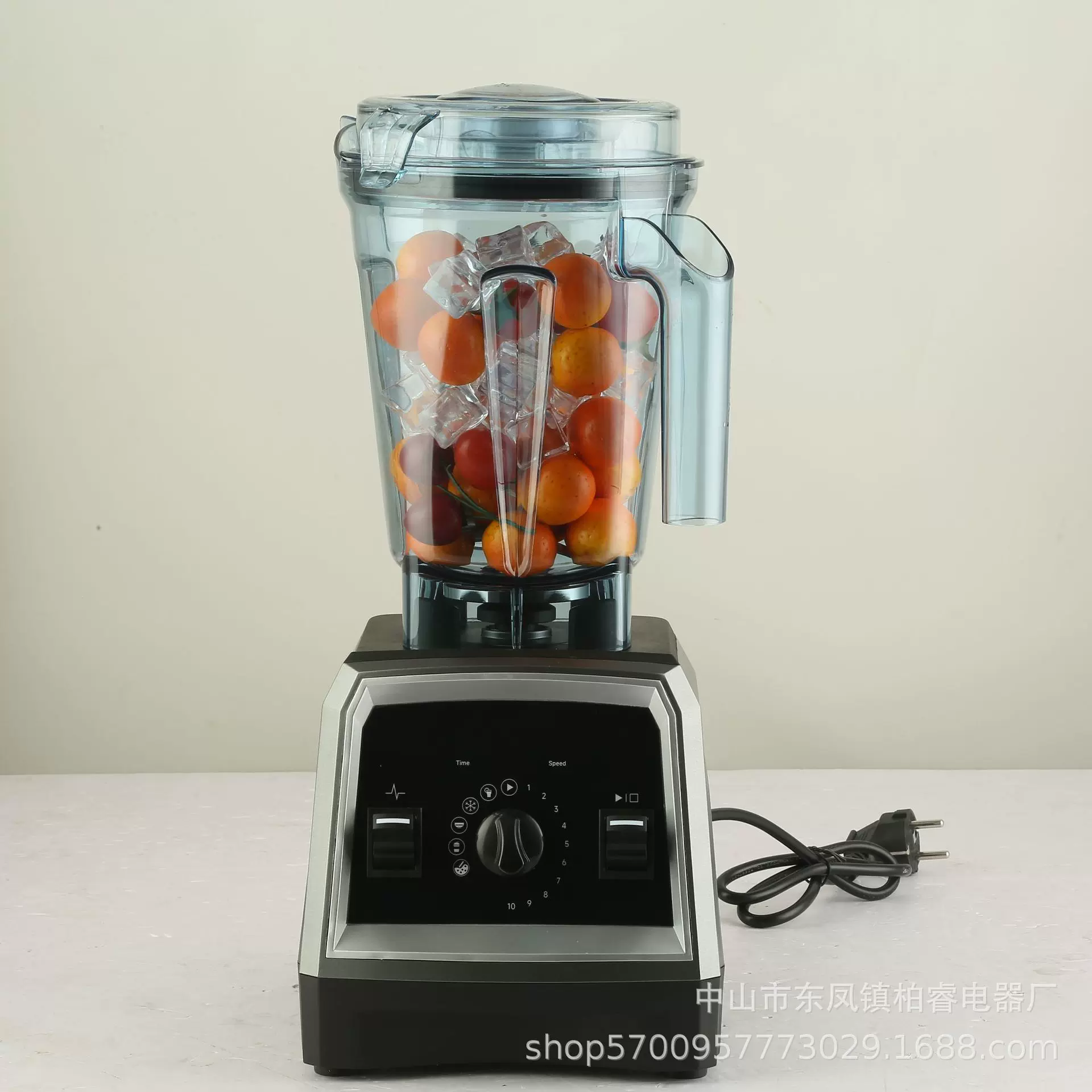 跨境出口欧规 英规 美规3升大容量多功能搅拌机沙冰机