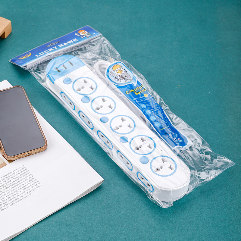 Interruptor multi-interruptor independiente interruptor de control parcial enchufe lateral multi-enchufe 3 enchufe de carga USB